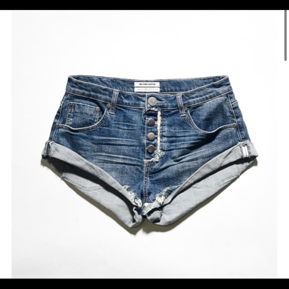 NWT One Teaspoon Sea Monster Bandit Shorts